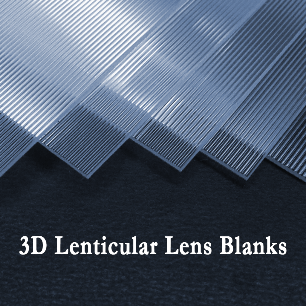 3D Lenticular Lens Blanks