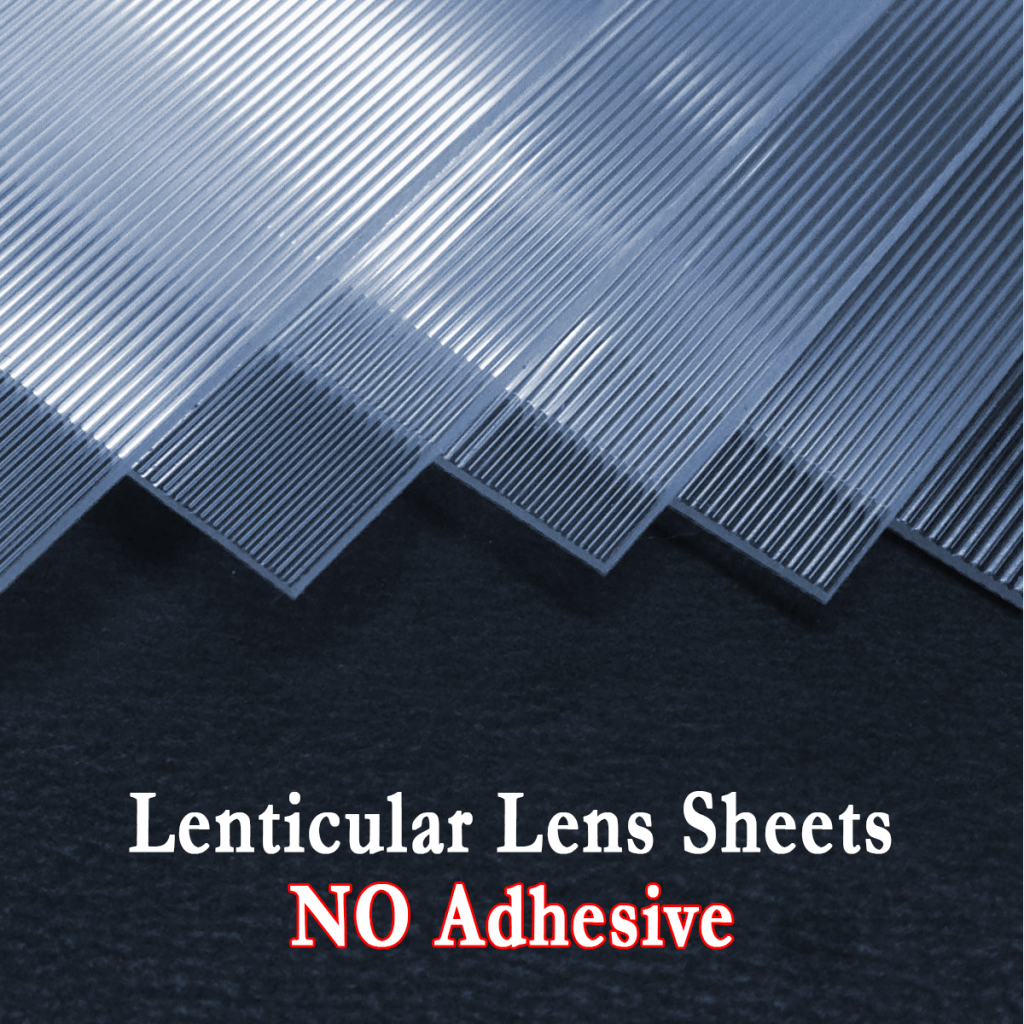 Lenticular Sheets with NO Adhesive